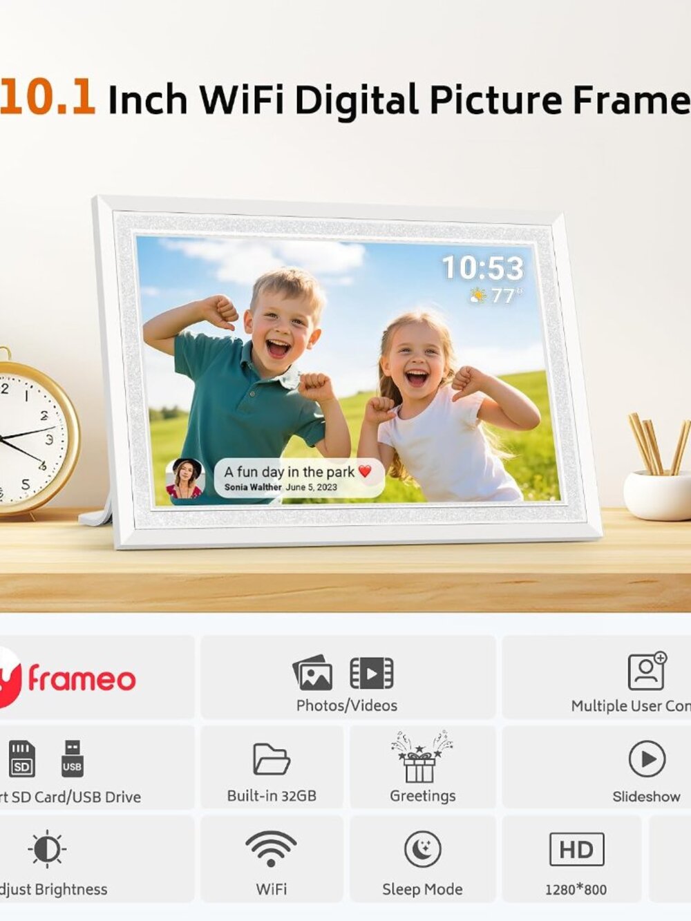 Frameo 10.1" Digital Picture Frame - Picture 12 of 12